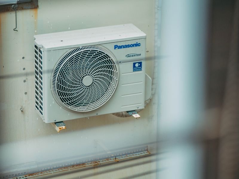 Residential AC condenser unit